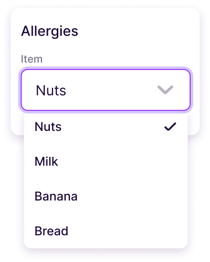 3  Immunization, Incident & allergy tracking