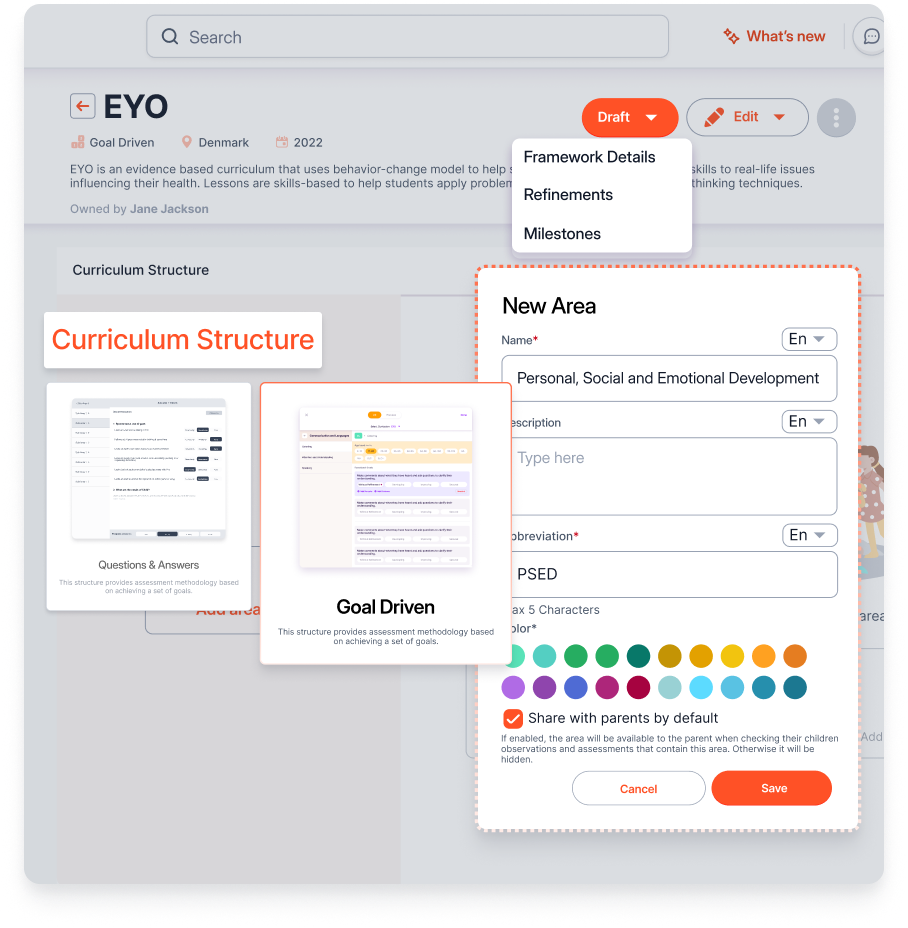Curriculum Builder