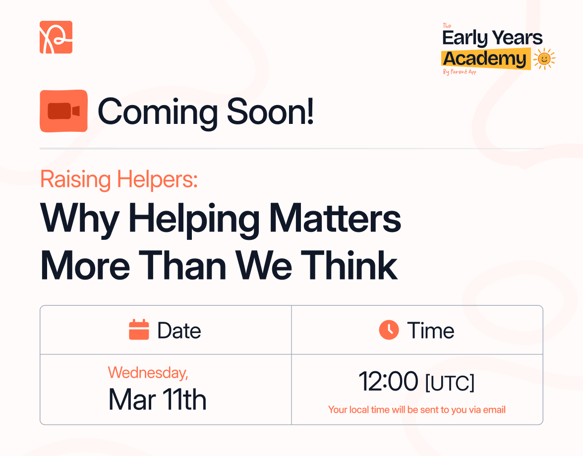 Webinar 20 - Raising Helpers_ Why Helping Matters More Than We Think - coming soon