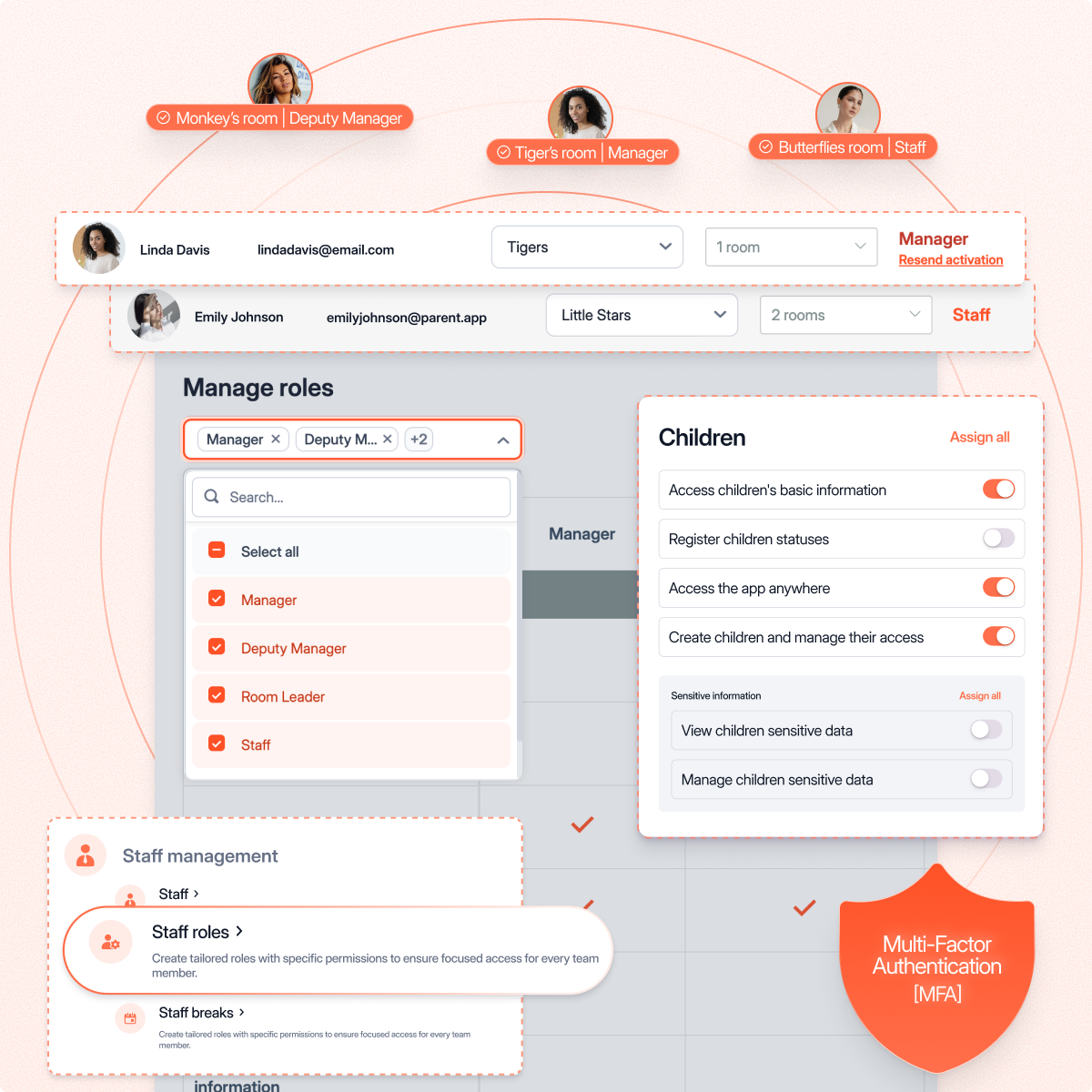 Parent | Enterprise management software for childcare